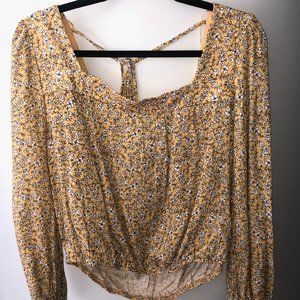 Long Sleeve Crop Top